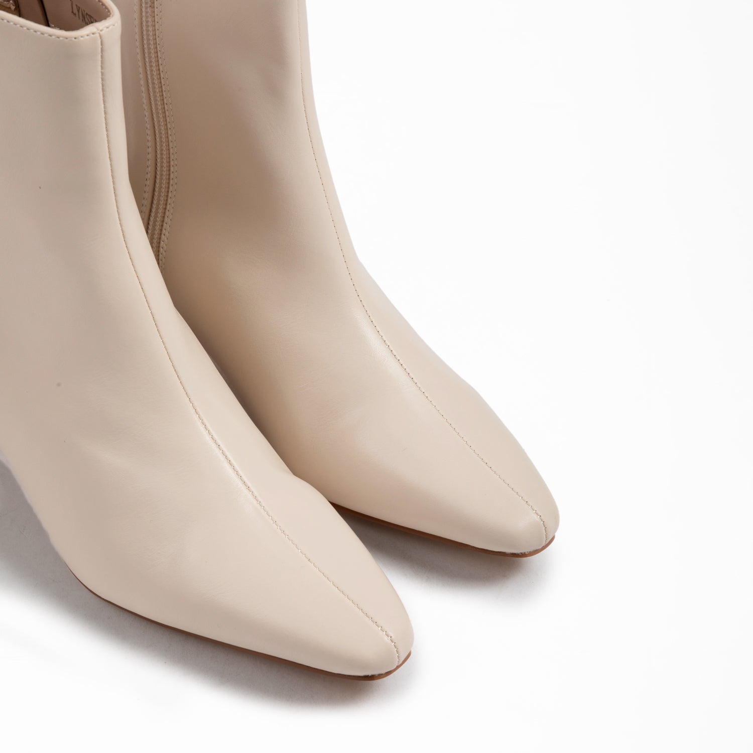 RAID Lynsey Ankle Boots in Cream - Image 5