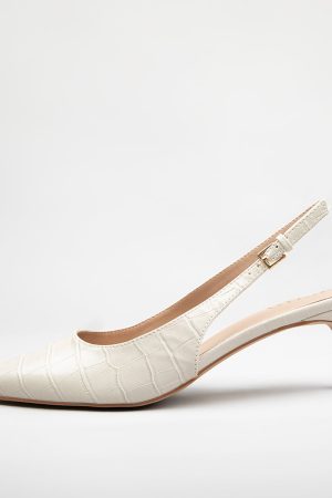 RAID Ravish Slingbacks in Beige