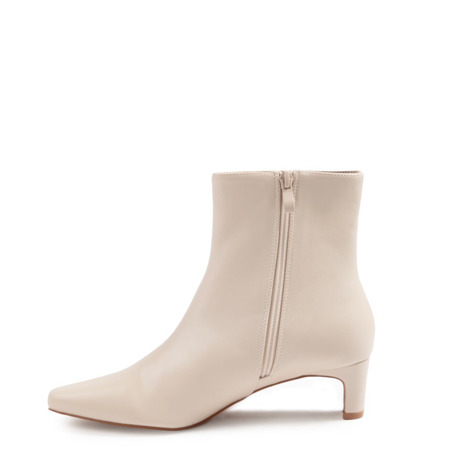 RAID Lynsey Ankle Boots in Cream - Image 7