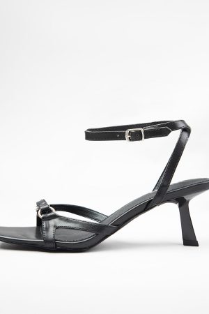 RAID Macie Heeled Sandals in Black