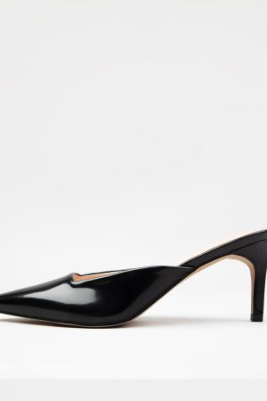 RAID Miko Heeled Mules in Black