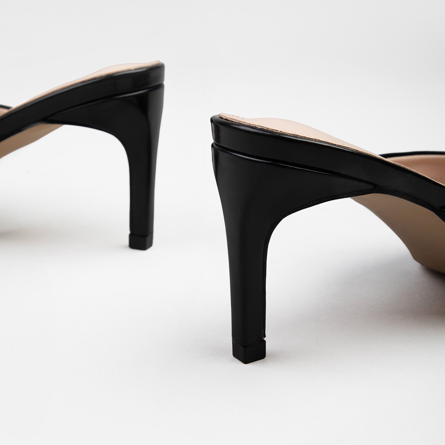 RAID Miko Heeled Mules in Black - Image 3